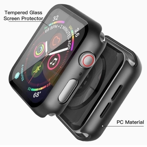 Apple Watch Screen Protector 40mm 41mm 43mm 45mm iwatch case - Picture 3 of 7